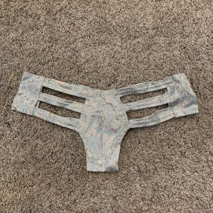 Silver Holographic iHeartRaves bottoms